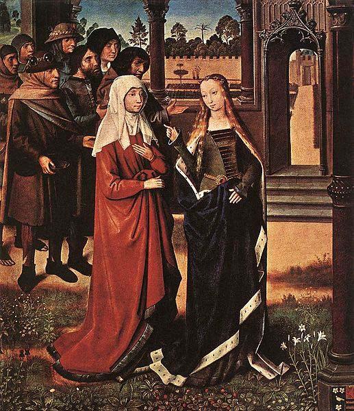 Master of the Legend of St. Lucy Scene from the St Lucy Legend Sweden oil painting art